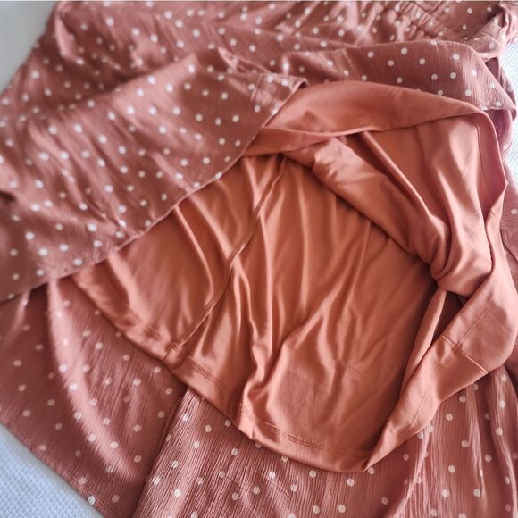 Lane Bryant polka dot midi dress side pockets lined new with tags pantheon color - Picture 11 of 12